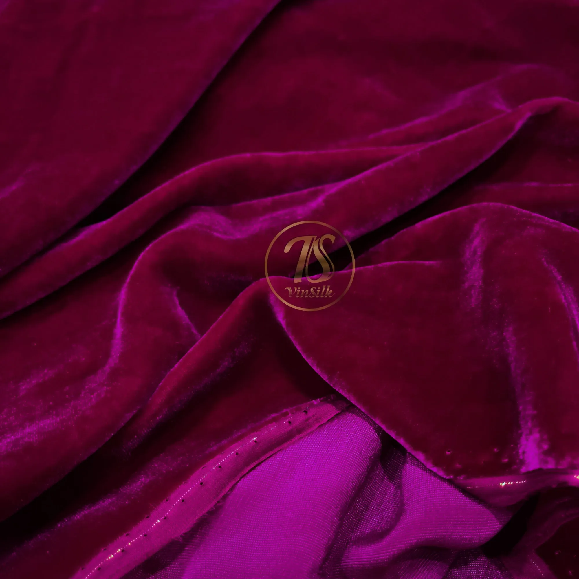 100% Pure Mulberry Silk Velvet Fabric - Luxury Silk Velvet - Silk for sewing