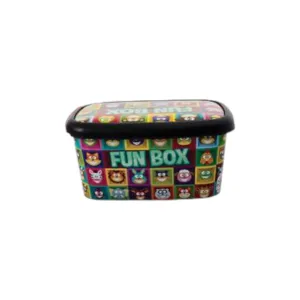 12L Deep Storage Utility Box - Kids Toy Box Printed