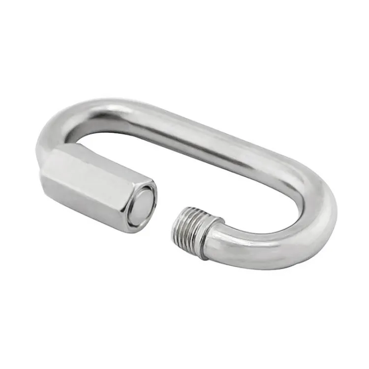 9mm 304 Stainless Steel Quick Connect Ring Runway Buckle