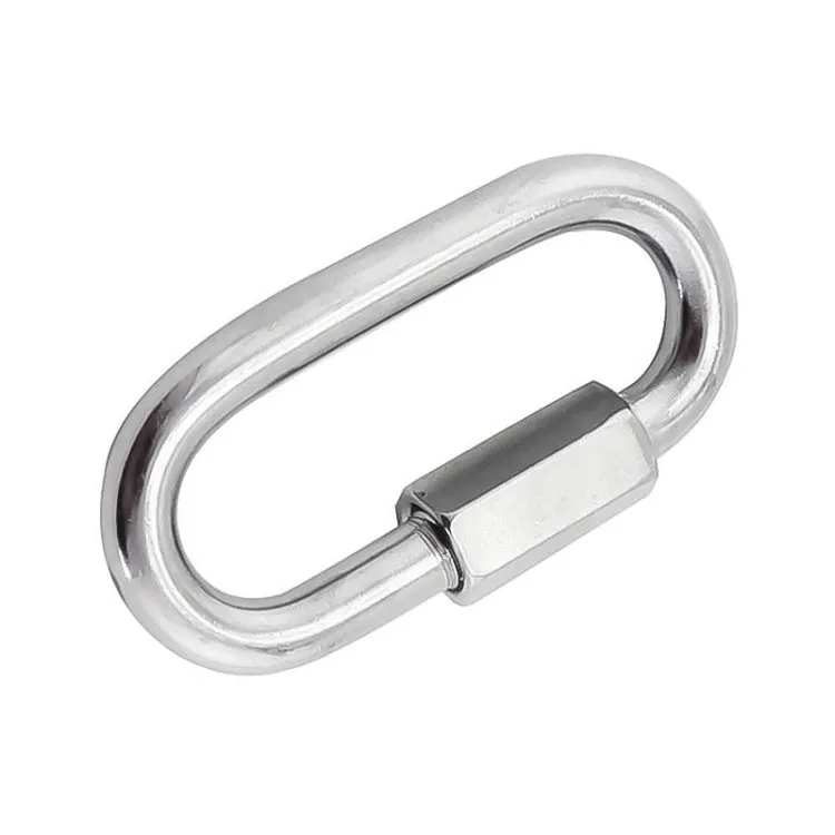 9mm 304 Stainless Steel Quick Connect Ring Runway Buckle