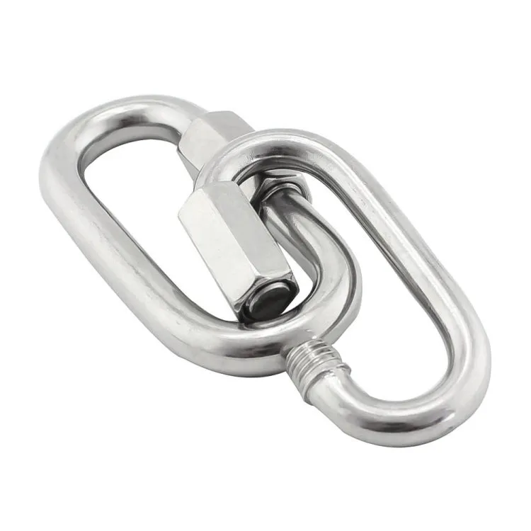 9mm 304 Stainless Steel Quick Connect Ring Runway Buckle