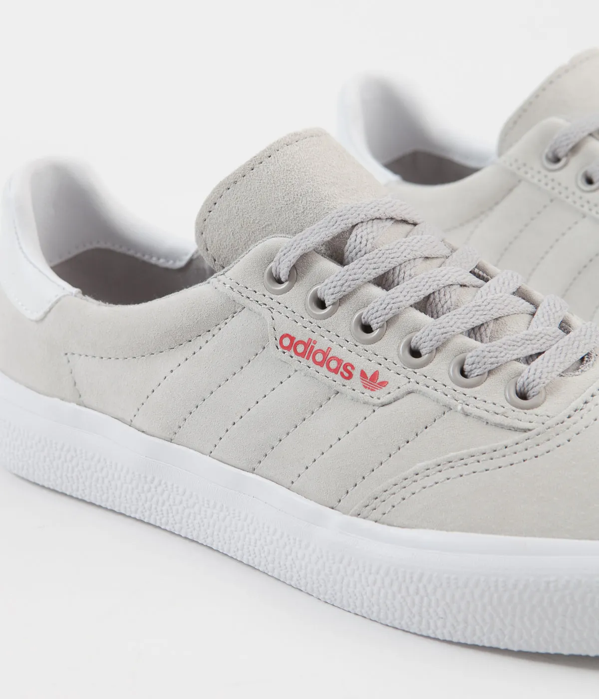 Adidas 3MC Shoes - Grey Two / White / Scarlet