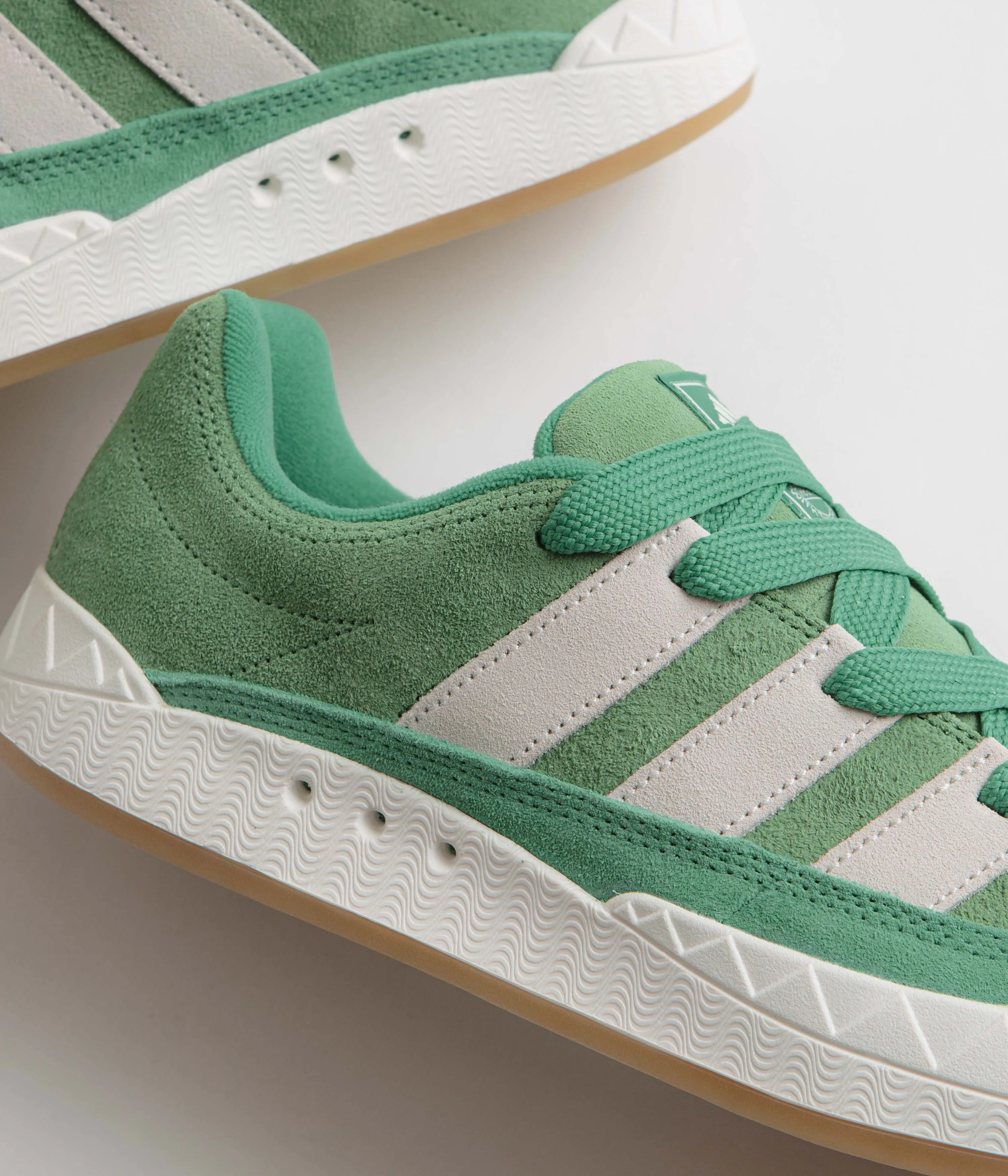 Adidas Adimatic Shoes - Preloved Green / Core White / Semi Court Green