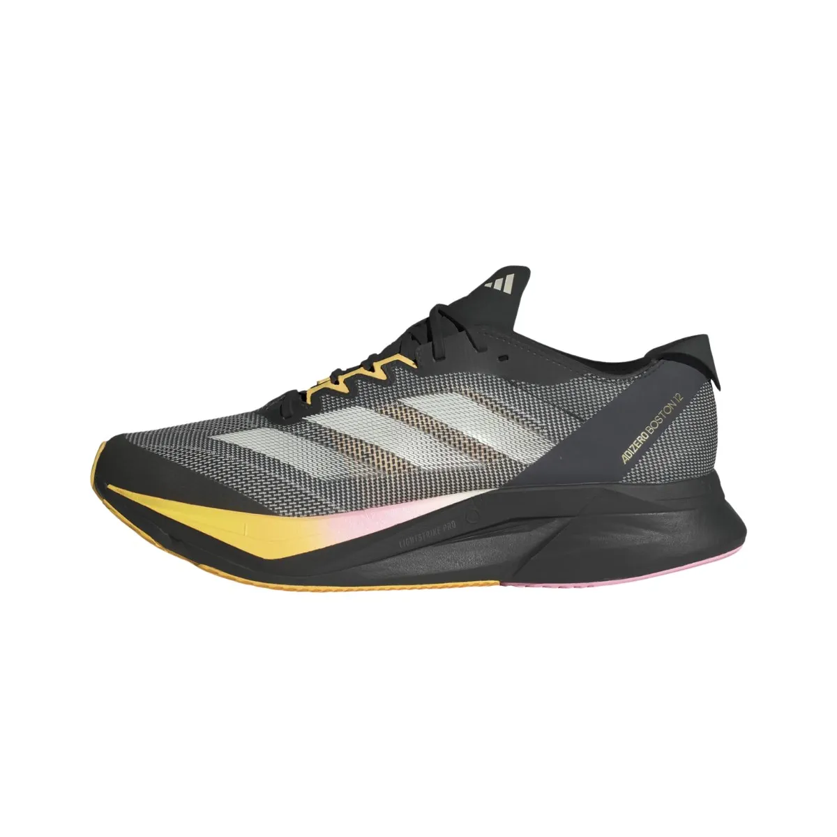 Adidas Adizero Boston 12 Black Orange AW24 Shoes