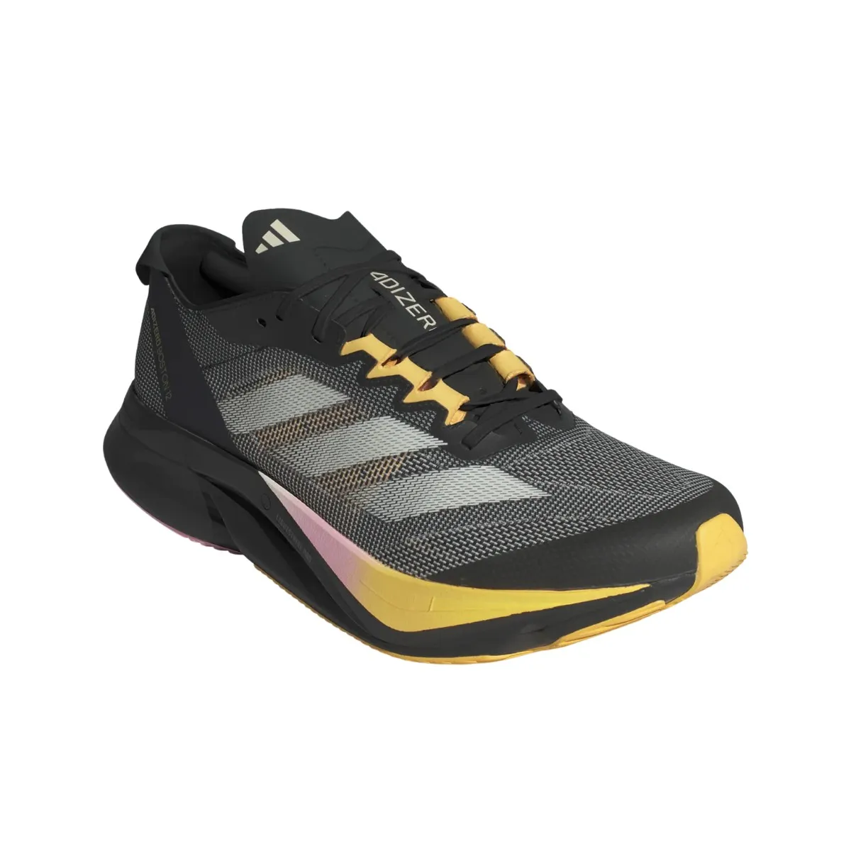 Adidas Adizero Boston 12 Black Orange AW24 Shoes