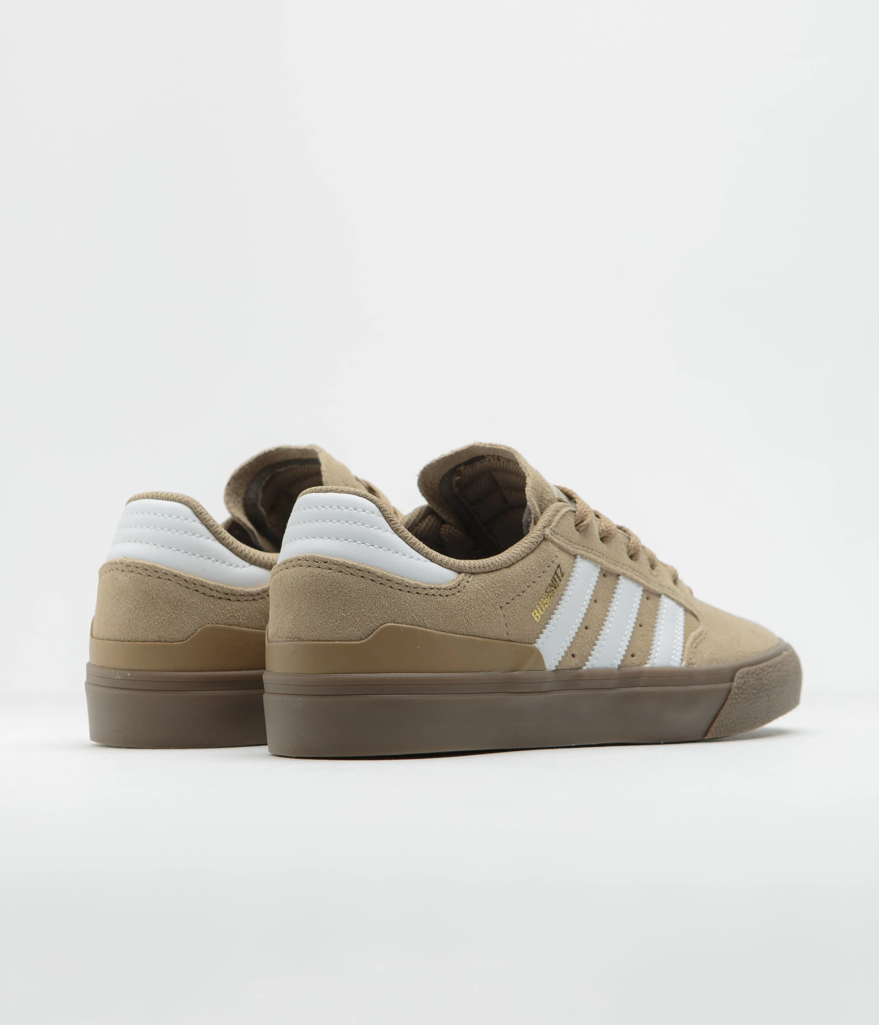 Adidas Busenitz Vulc II Shoes - Cardboard / Chalk White / Gold Metallic