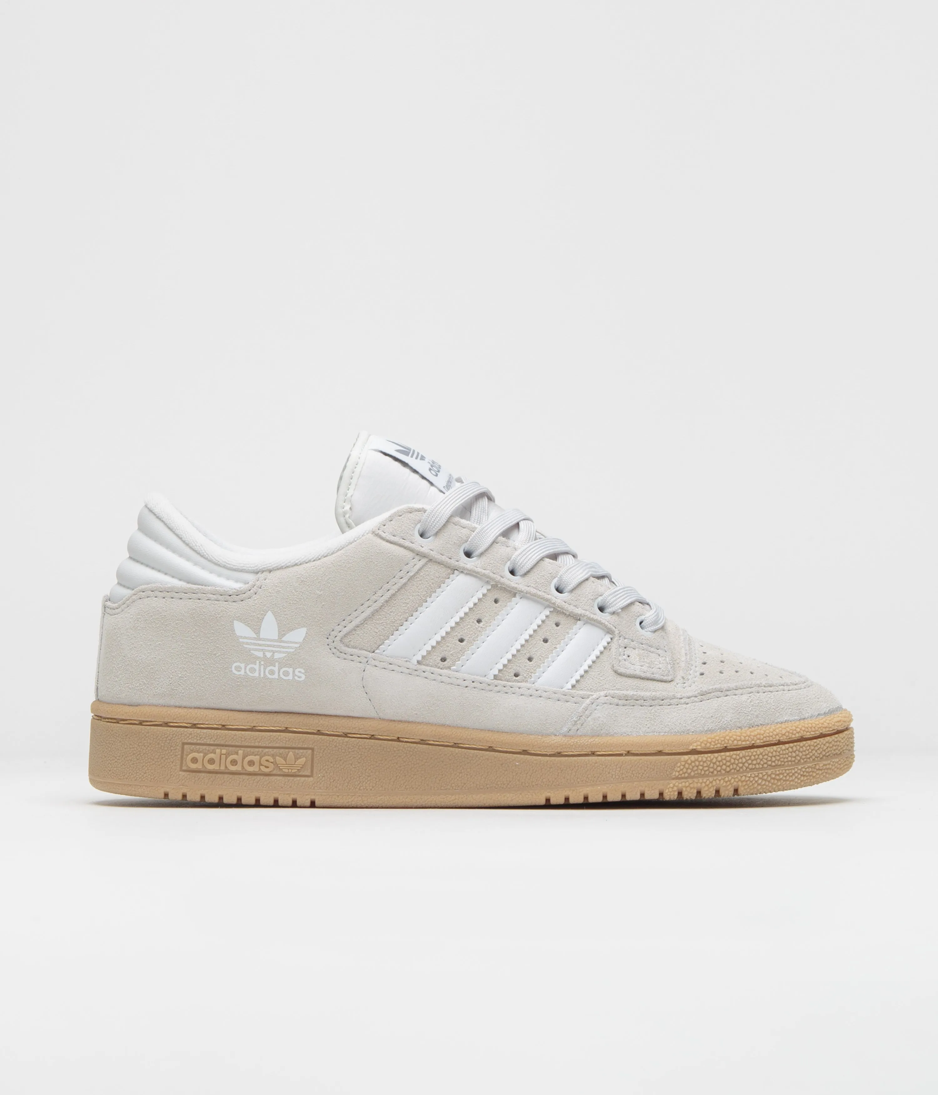 Adidas Centennial 85 Low ADV Shoes - Crystal White / Cloud White / Gum