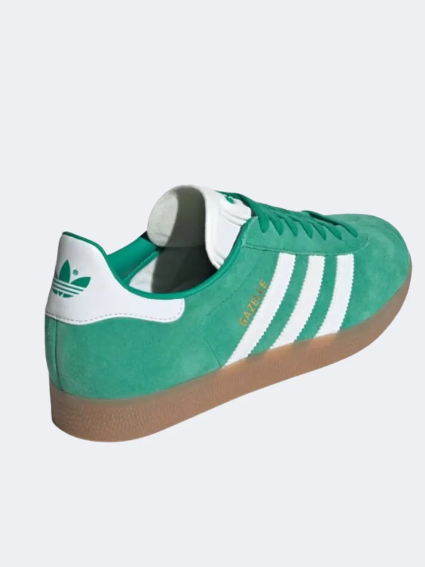 Adidas Gazelle Men Original Shoes Green/White/Gum