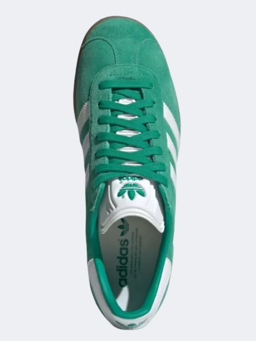 Adidas Gazelle Men Original Shoes Green/White/Gum