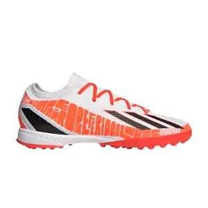 Adidas JR X Speedportal Messi.3 TF-White Solar Red