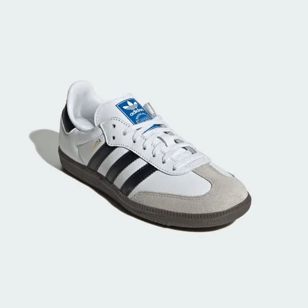 Adidas Kids' Samba Og Shoes - Cloud White / Core Black / Gum