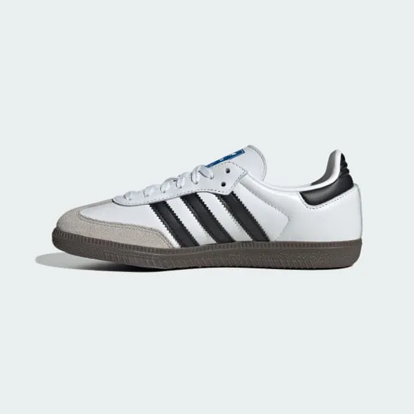 Adidas Kids' Samba Og Shoes - Cloud White / Core Black / Gum