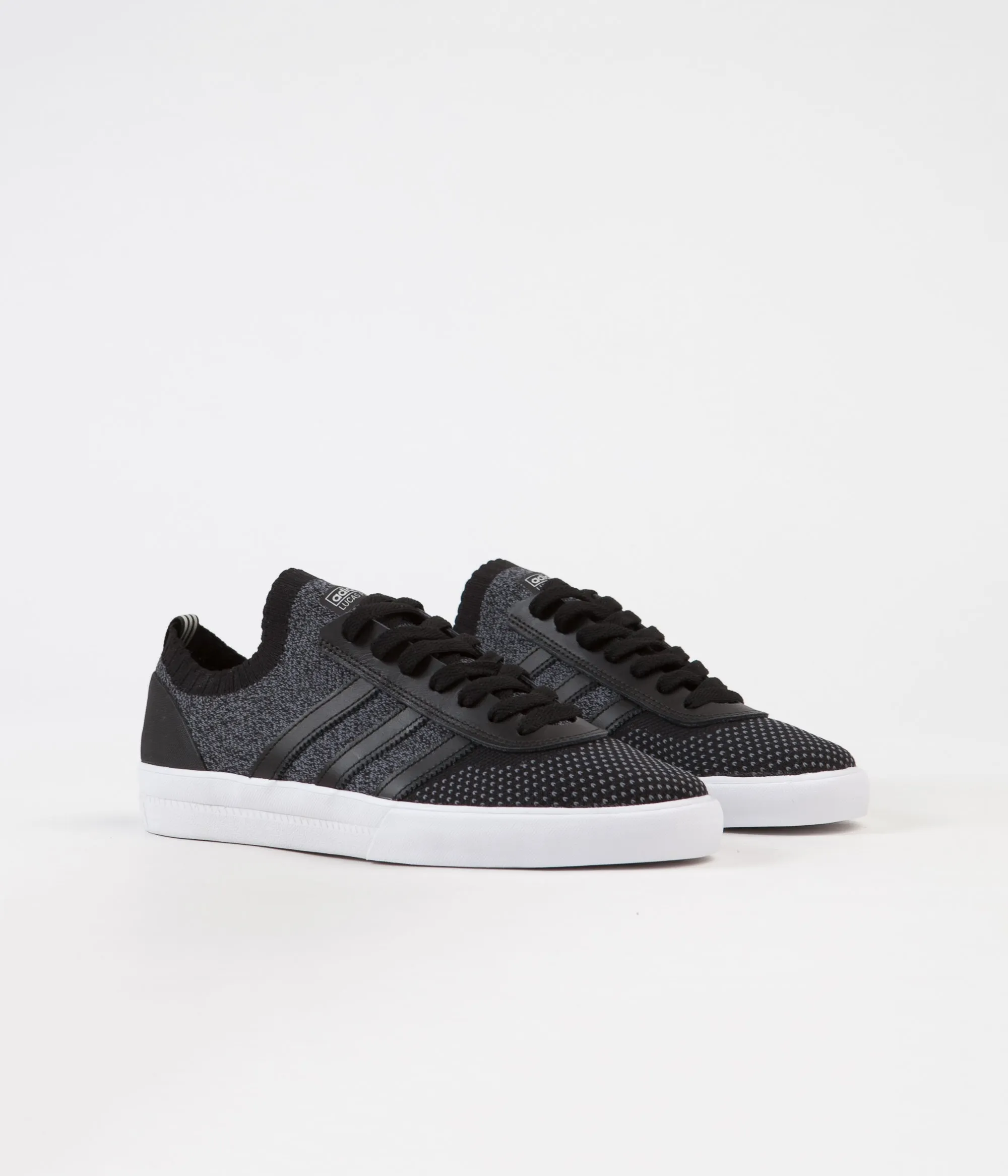 Adidas Lucas Premiere Primeknit Shoes - Core Black / Onix / FTW White