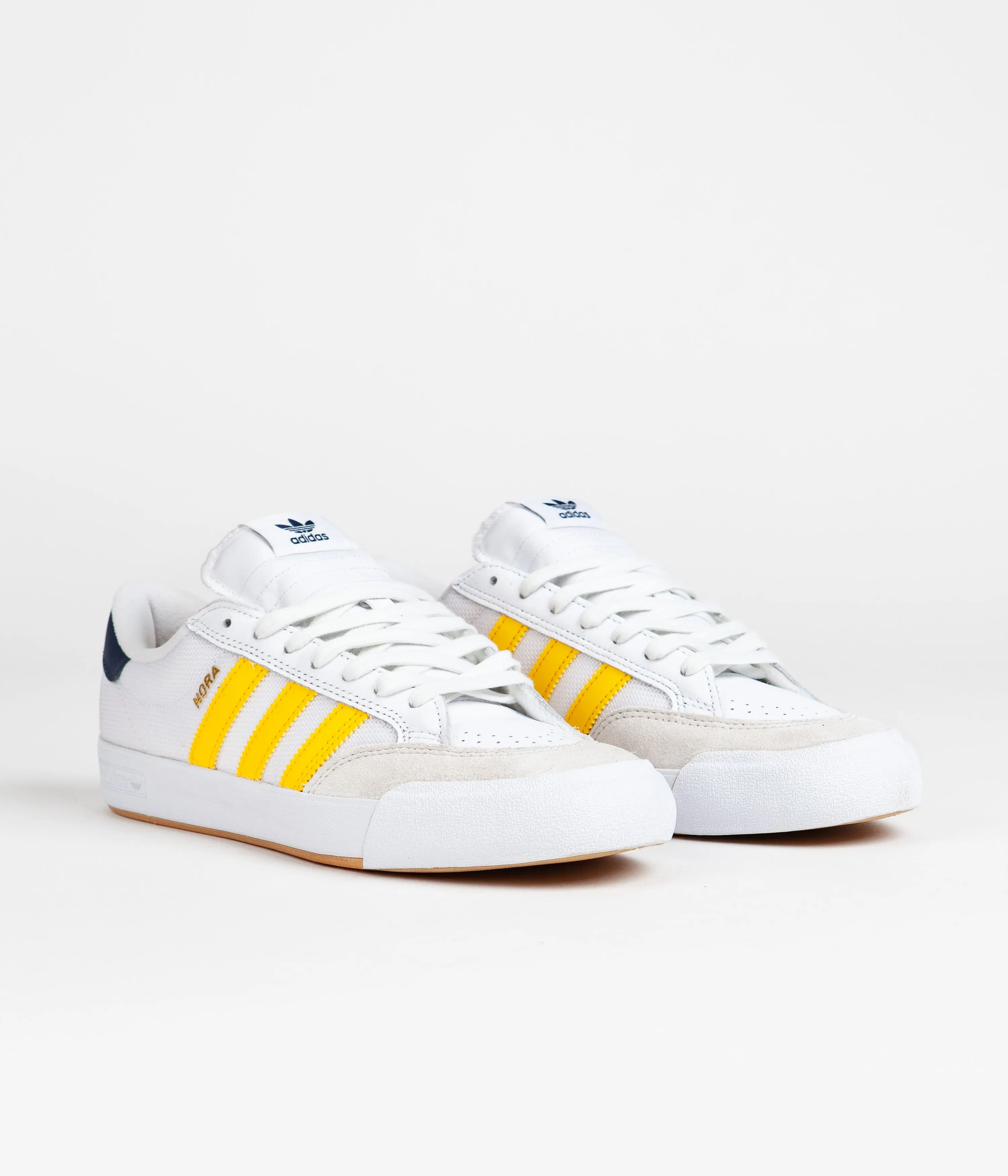 Adidas Nora Shoes - FTWR White / Bold Gold / Collegiate Navy