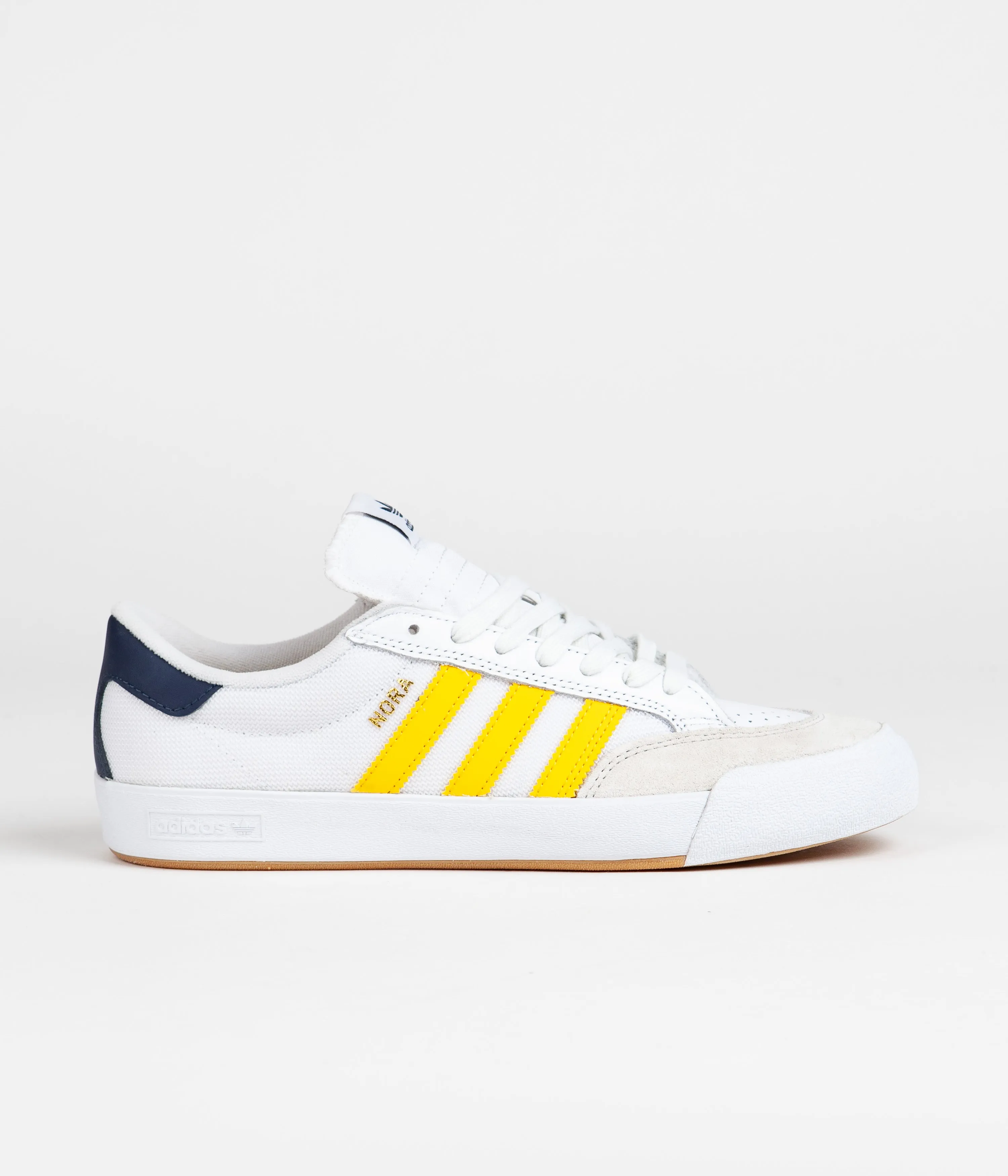 Adidas Nora Shoes - FTWR White / Bold Gold / Collegiate Navy