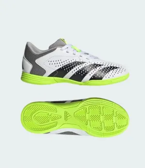 adidas Predator Accuracy.4 Junior Indoor Soccer Shoes IE9440 Grey/Green/Black