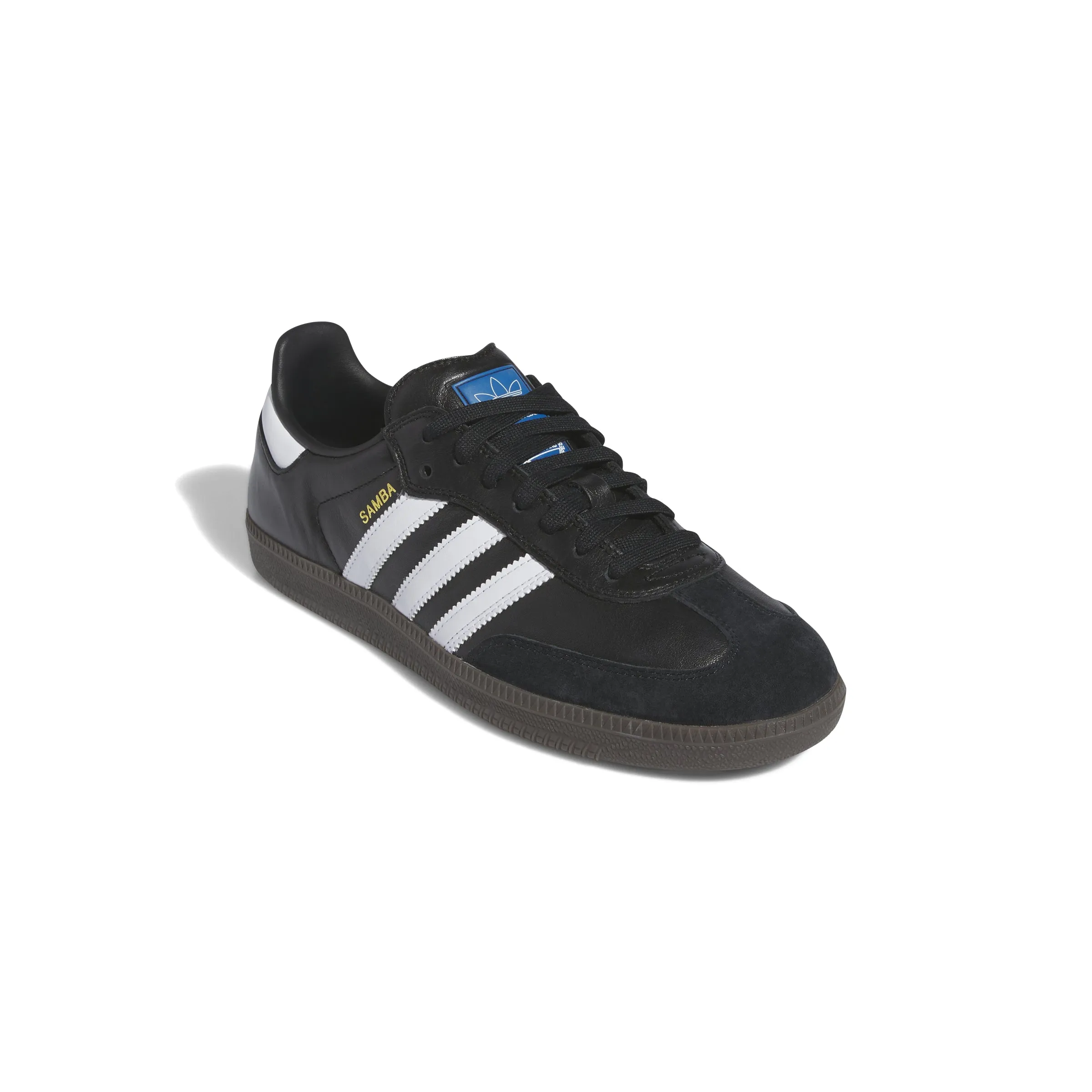 Adidas - Samba ADV in Core Black/Cloud White/Gold Metallic