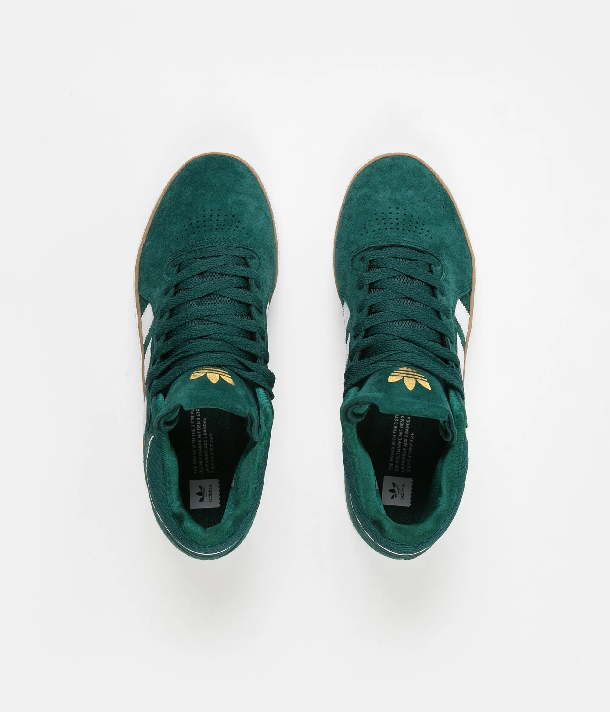 Adidas Tyshawn Shoes - Collegiate Green / White / Gum4