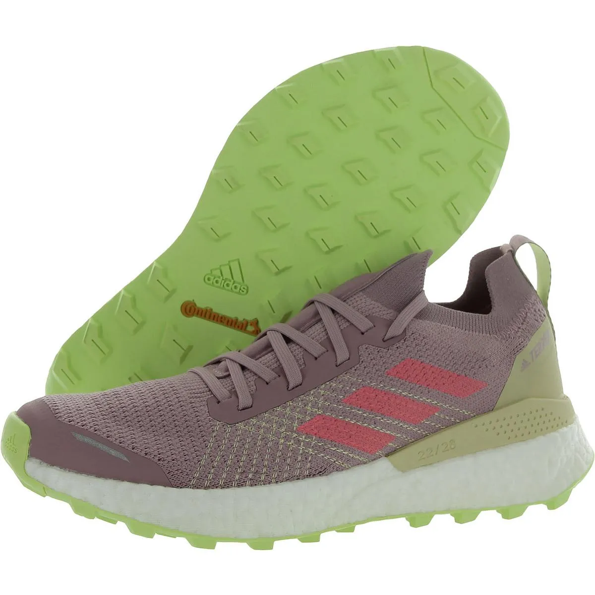 Adidas Womens Terrex Two Ultra  Lace Up Slip On Casual And Fashion Sneakers