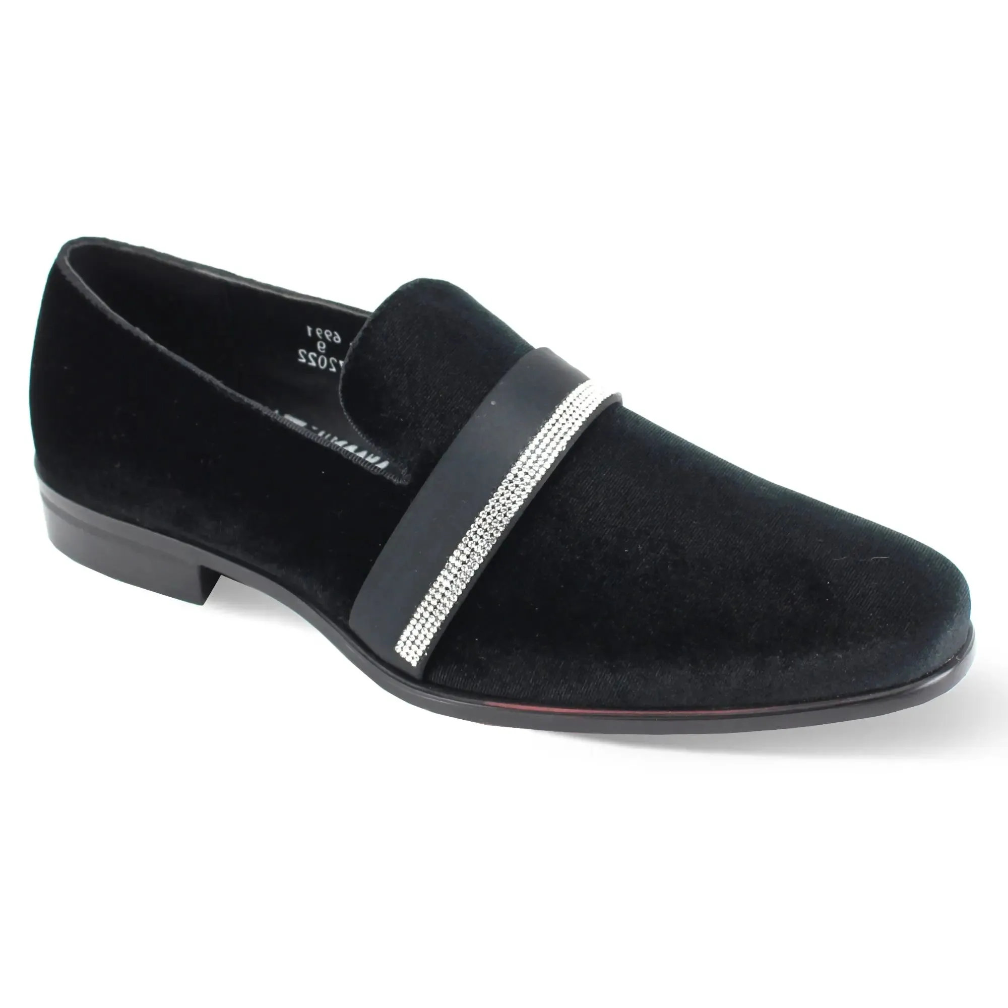 After Midnight 6991 Velvet Smoker Slip-on Dress Shoe