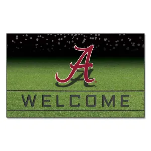 Alabama Crimson Tide Rubber Door Mat - 18in. x 30in.