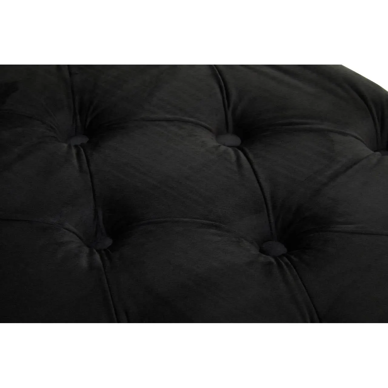 Alea Black Velvet Bench