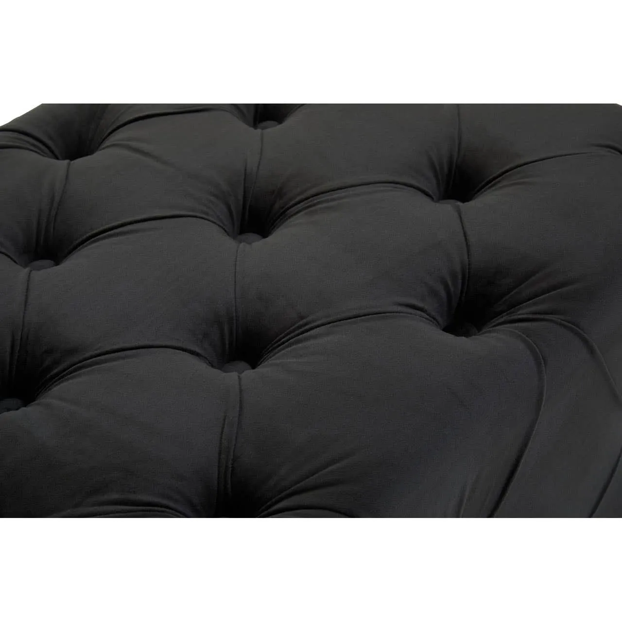 Alea Black Velvet Bench