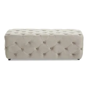 Alea Mink Velvet Bench