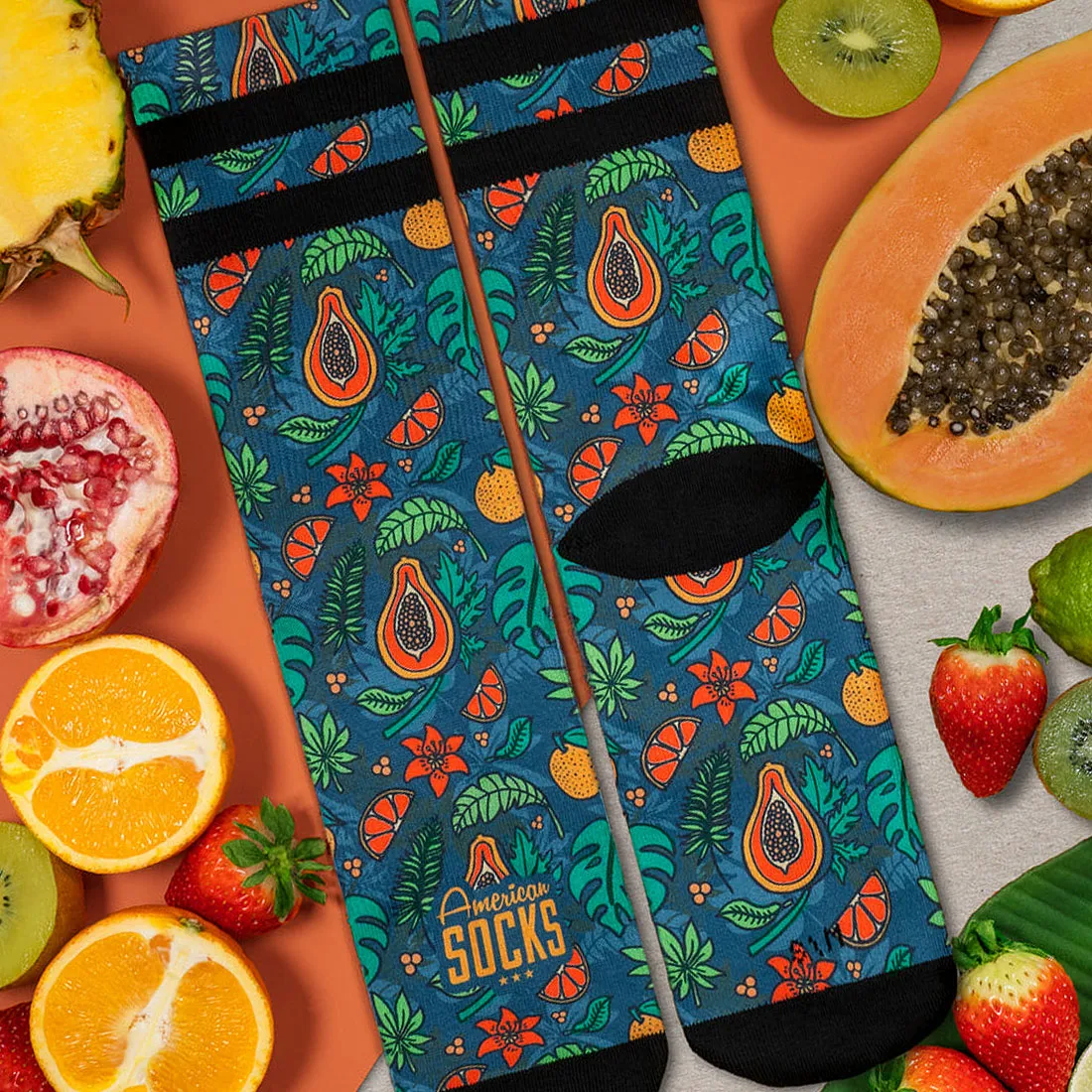 American Socks Signature - Papaya