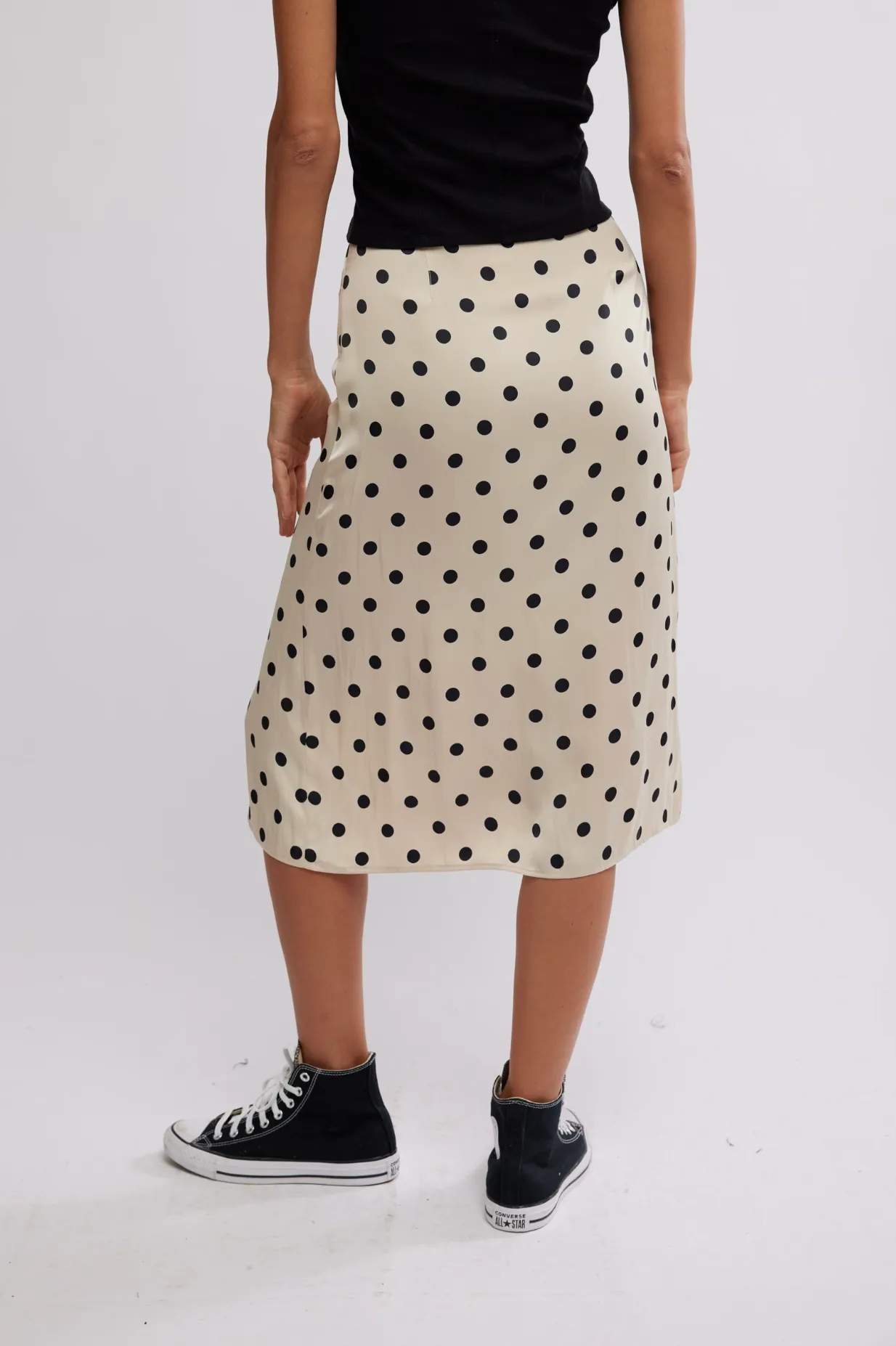 Analise Printed Midi Skirt