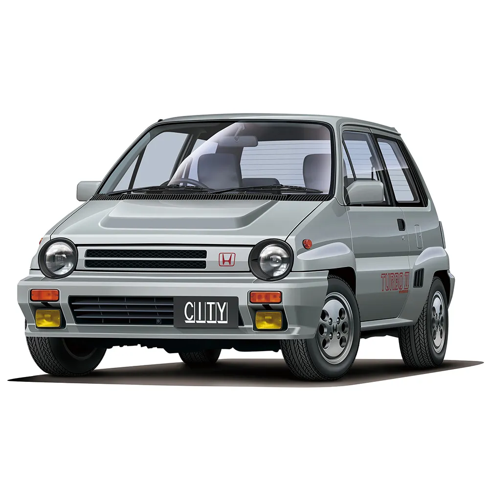 Aoshima: 1/24 Honda AA City Turbo II '85 Scale Model Kit #60