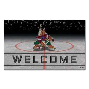 Arizona Coyotes Crumb Rubber Door Mat - 18in. x 30in.