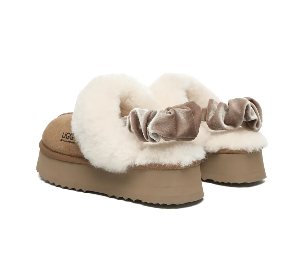 AUSTRALIAN SHEPHERD® Slippers Removable Elastic Metal Connection Velvet Strap