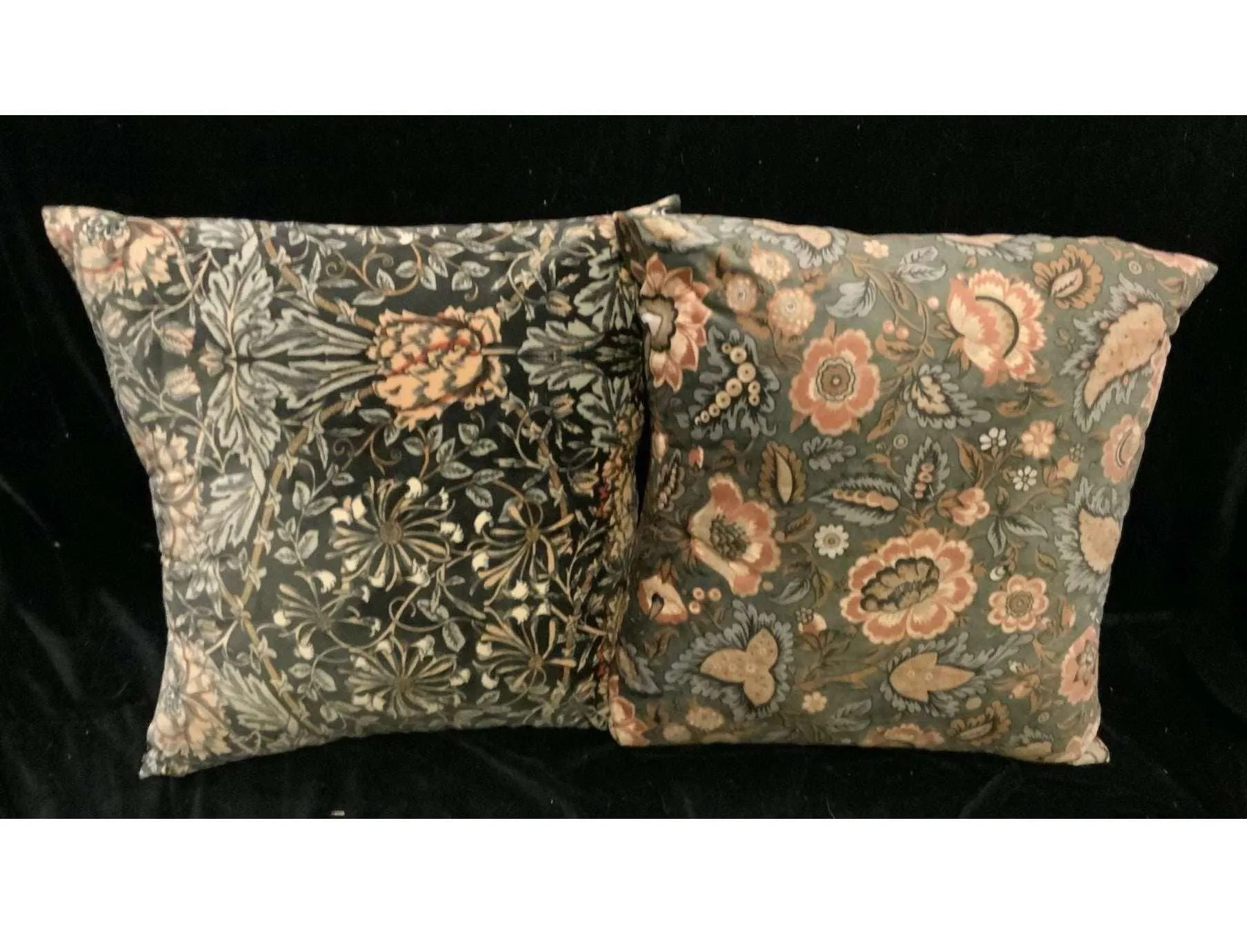 AUTUMN SPICE Pattern Upholstery / Furnishing velvet - 140 cms - 330 gsm