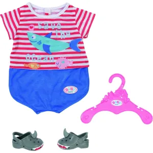 BABY Born Bath Pyjamas w/Shoes Blue 43 cm