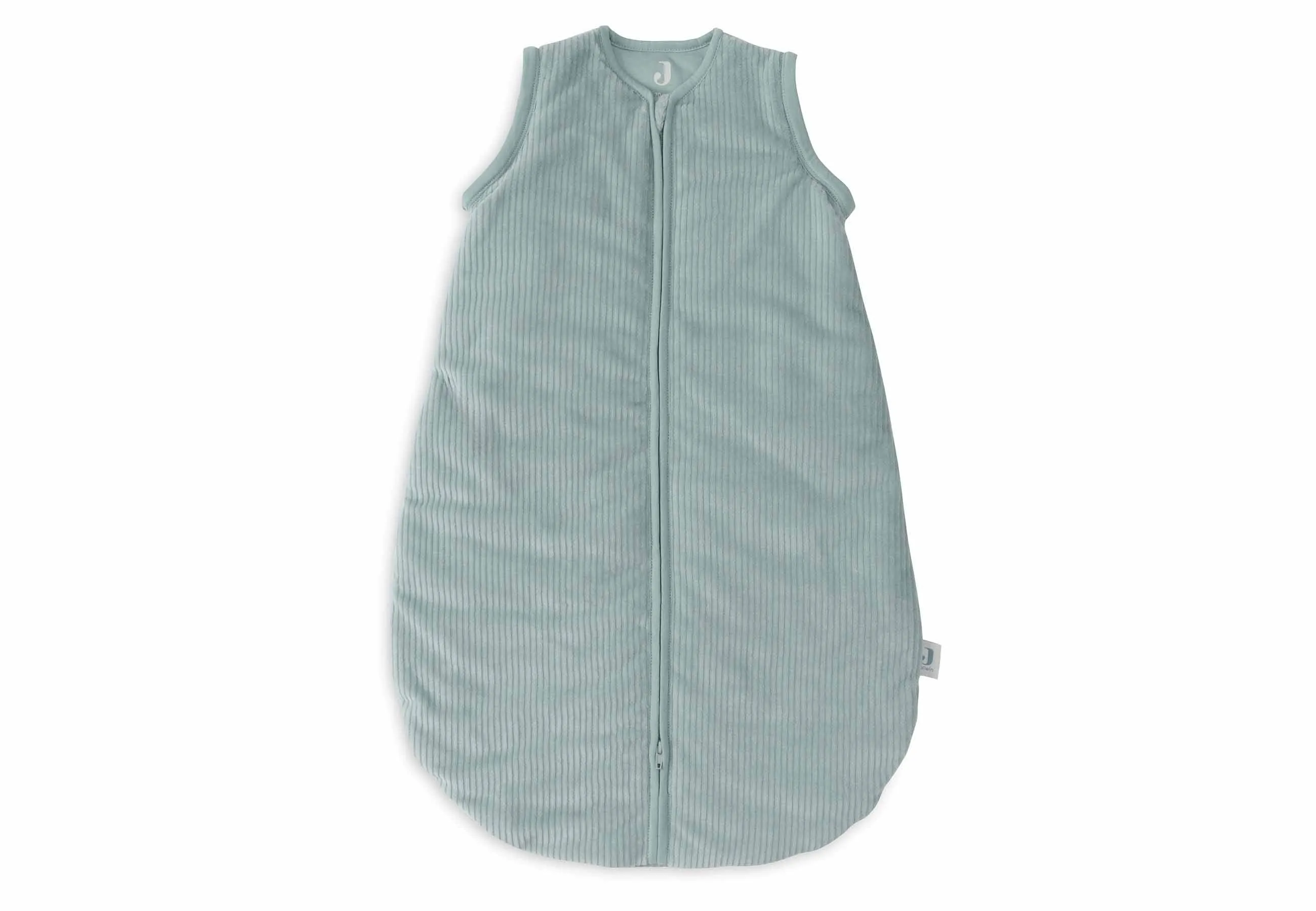 Baby Sleeping Bag with Removable Sleeves 70cm Rib - Sea Green