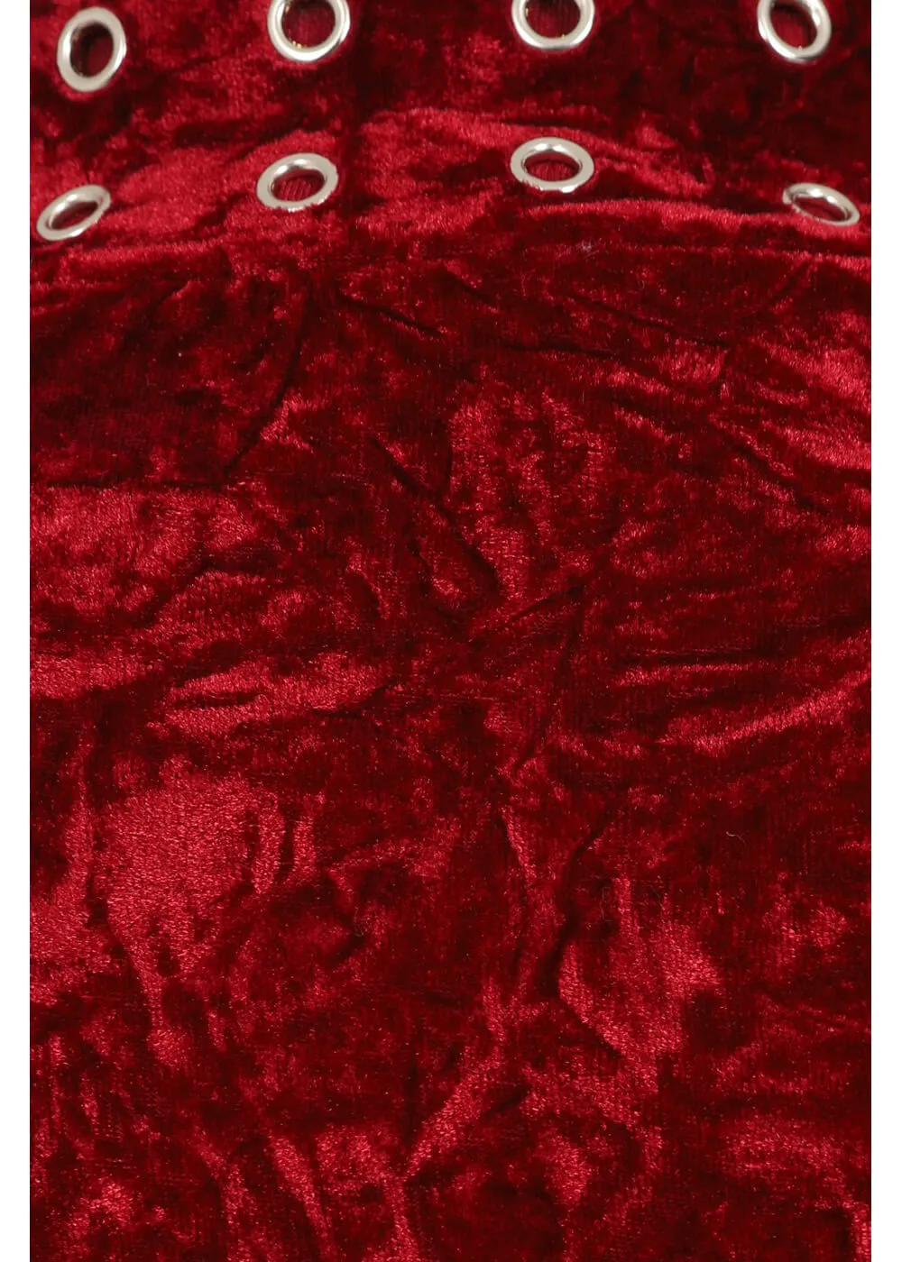 Banned Big Crush Velvet 60's Dress Burgundy