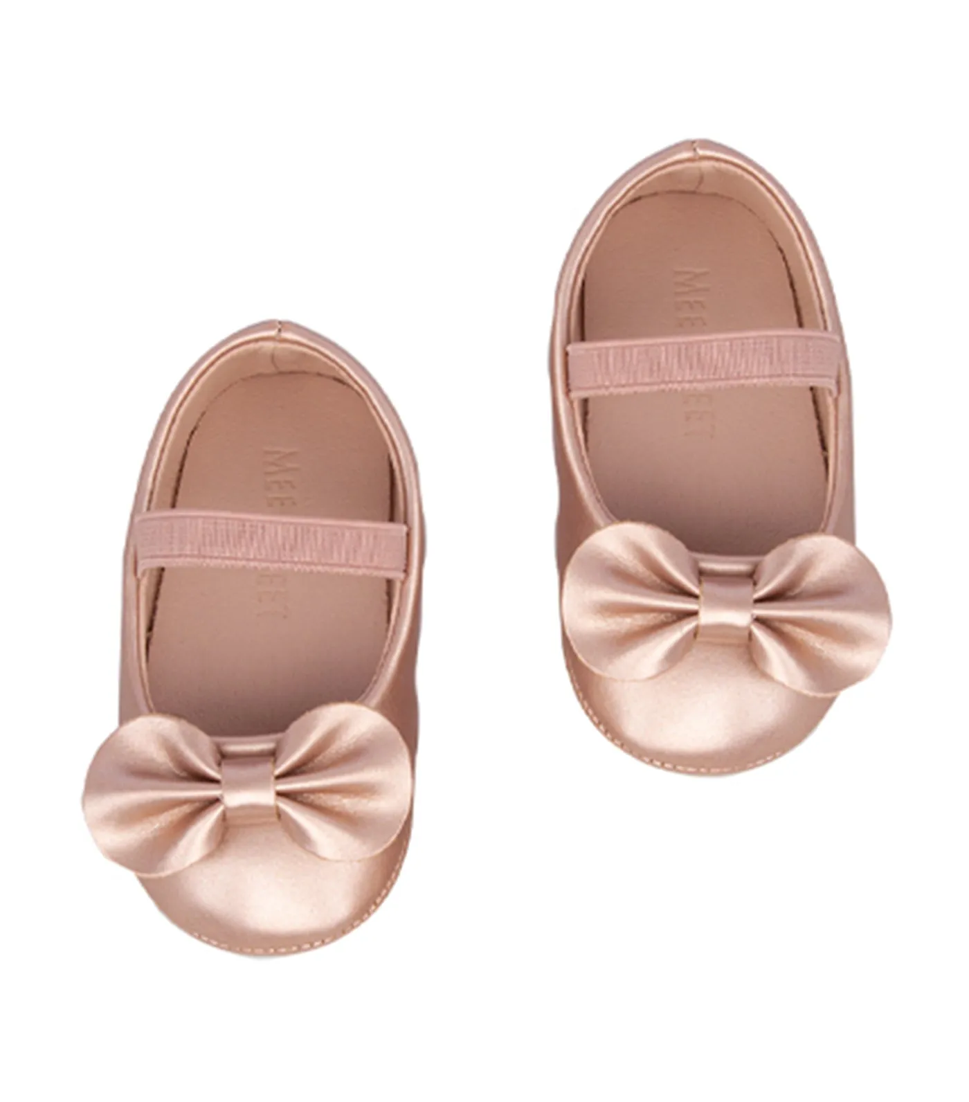 Bee 2 Mary Janes for Toddler Girls - Rosegold