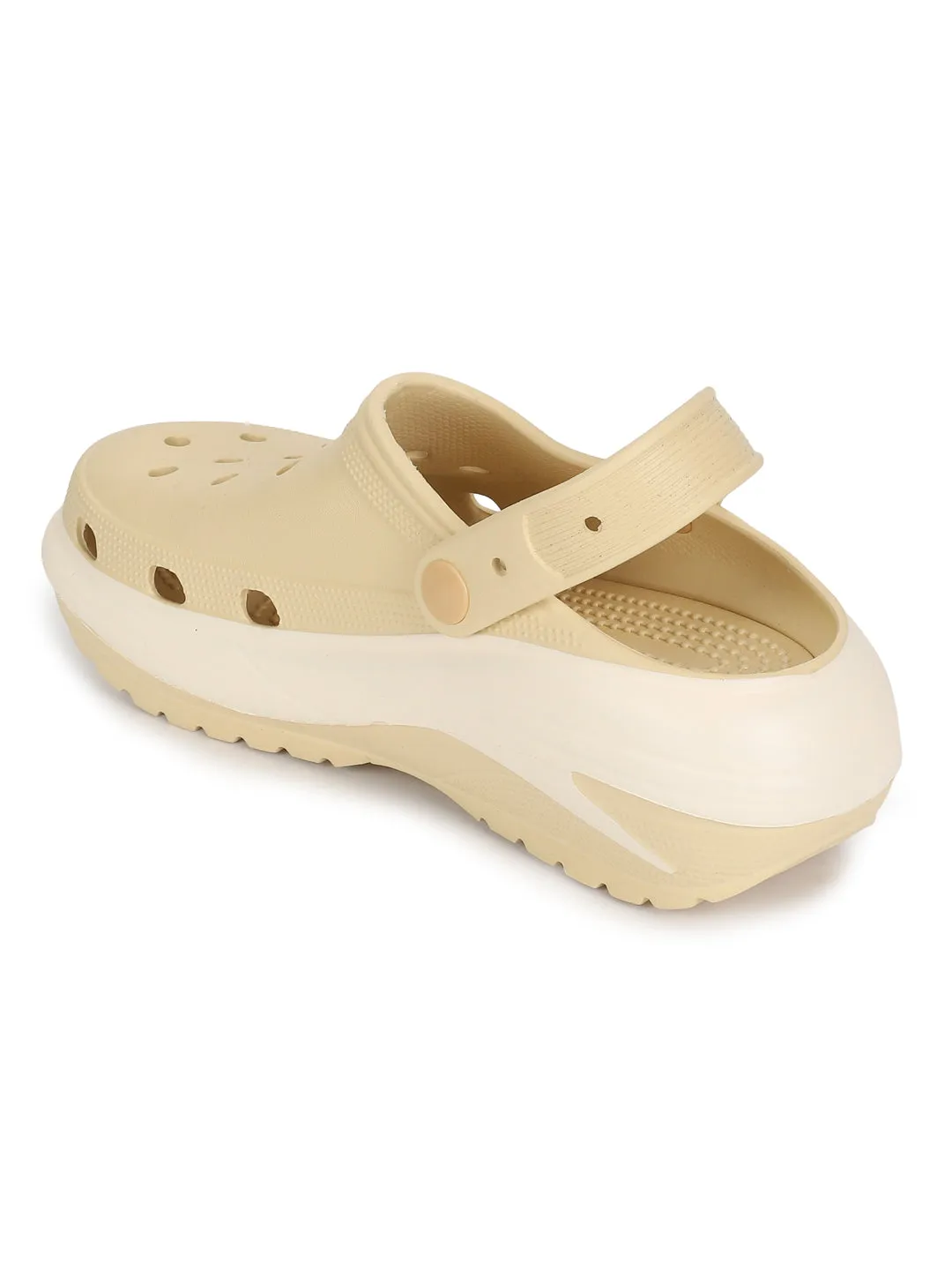 Beige PU Slip-On Croc Flats (TC-RS3496-BEIG)