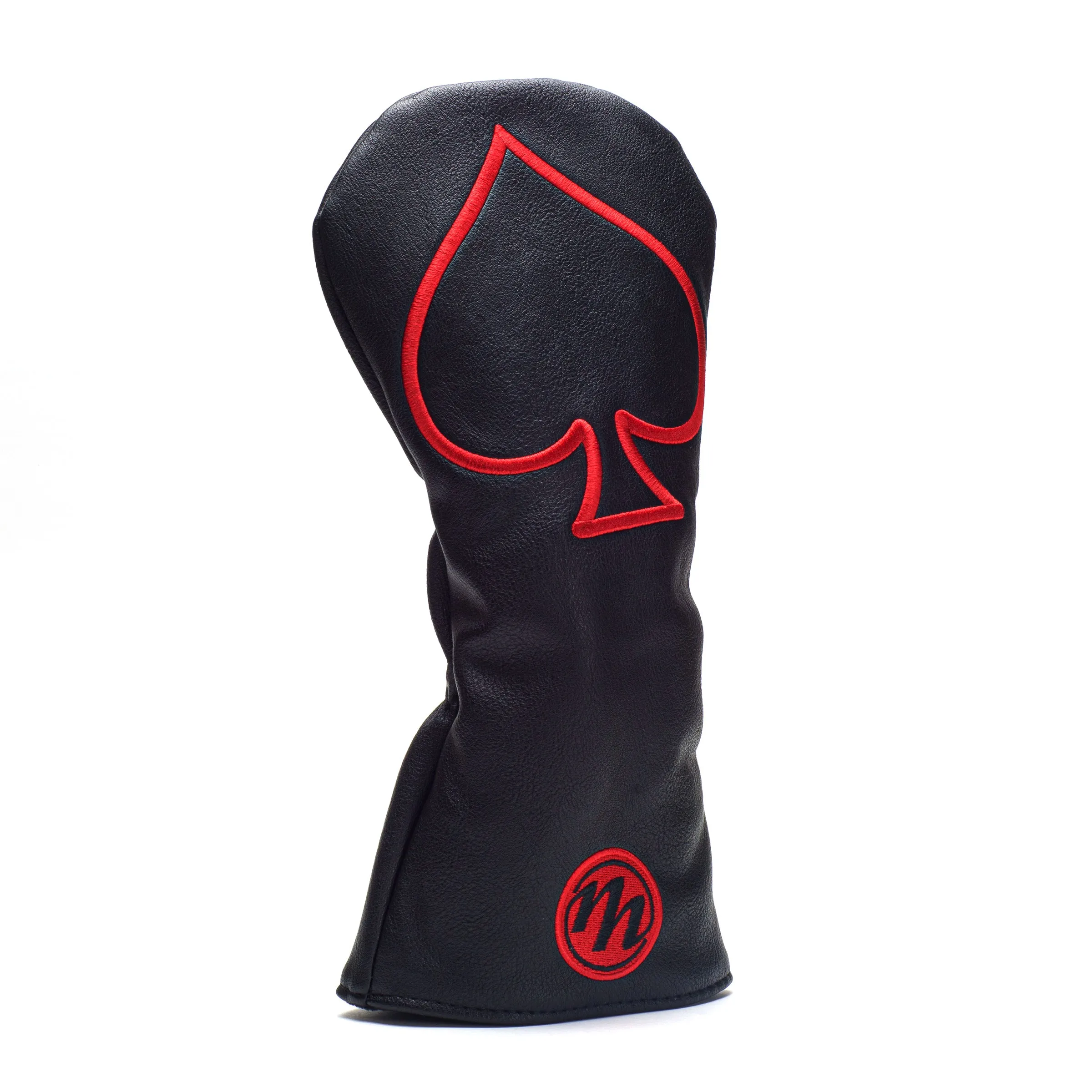 Black Playing Card Spade Golf Driver Head cover