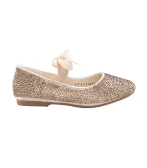 Blair Kids Flats for Girls - Gold