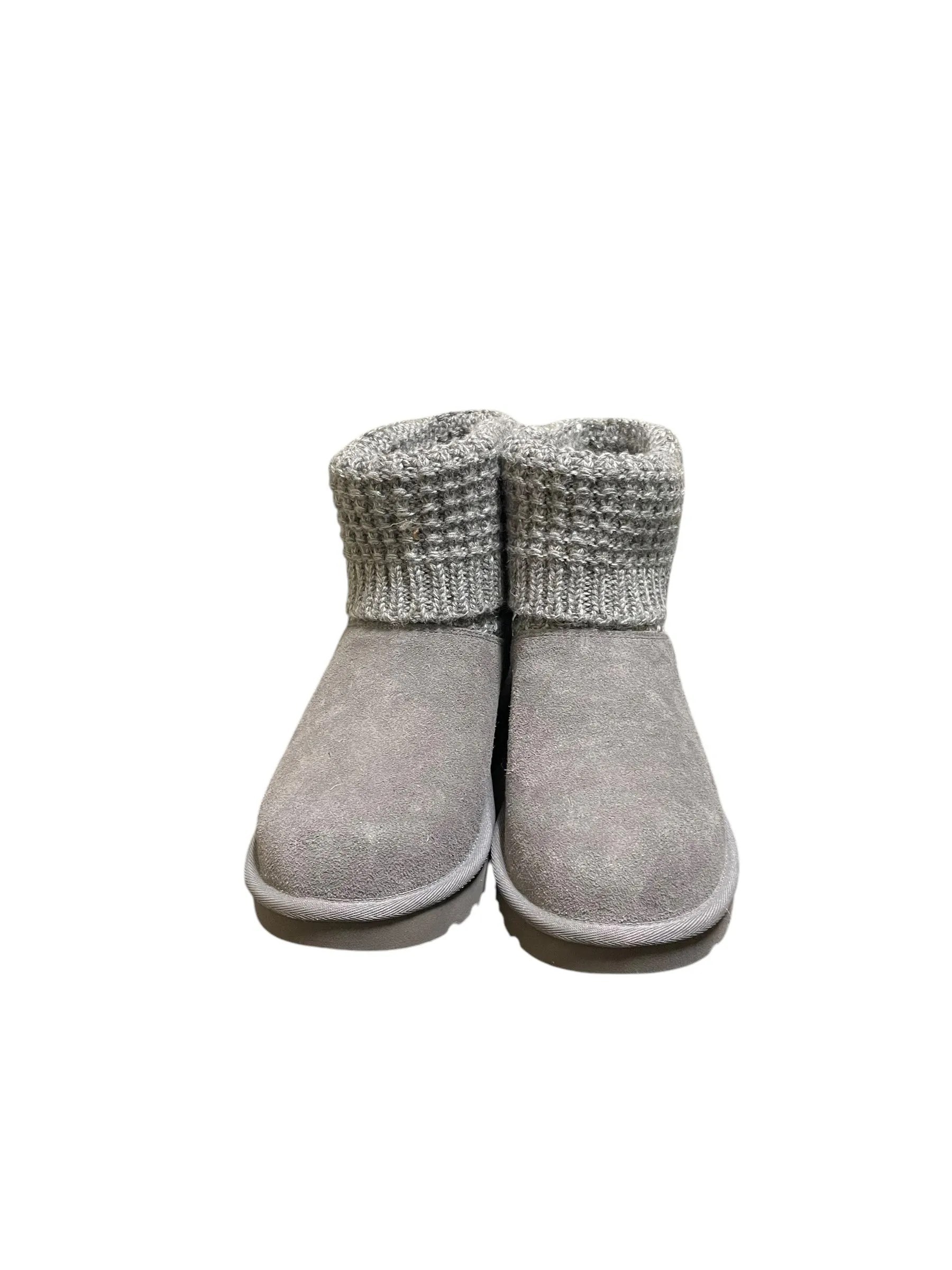 Boots Ankle Flats By Ugg In Grey, Size: 10