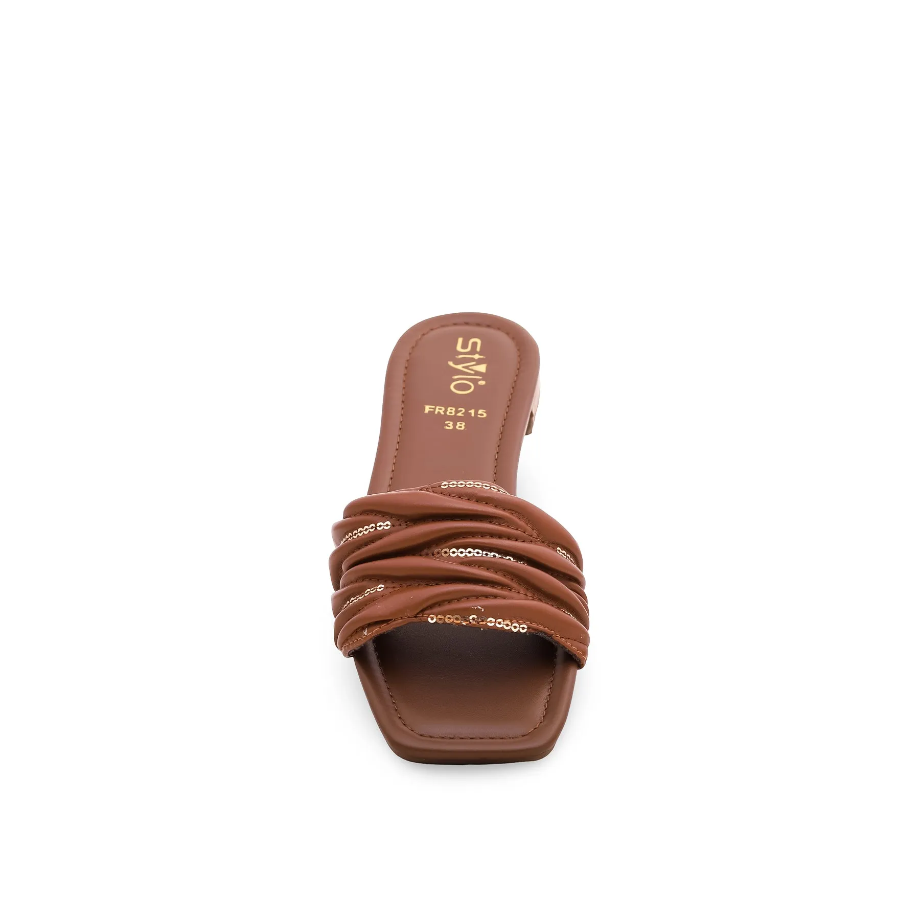 Brown Formal Slipper FR8215