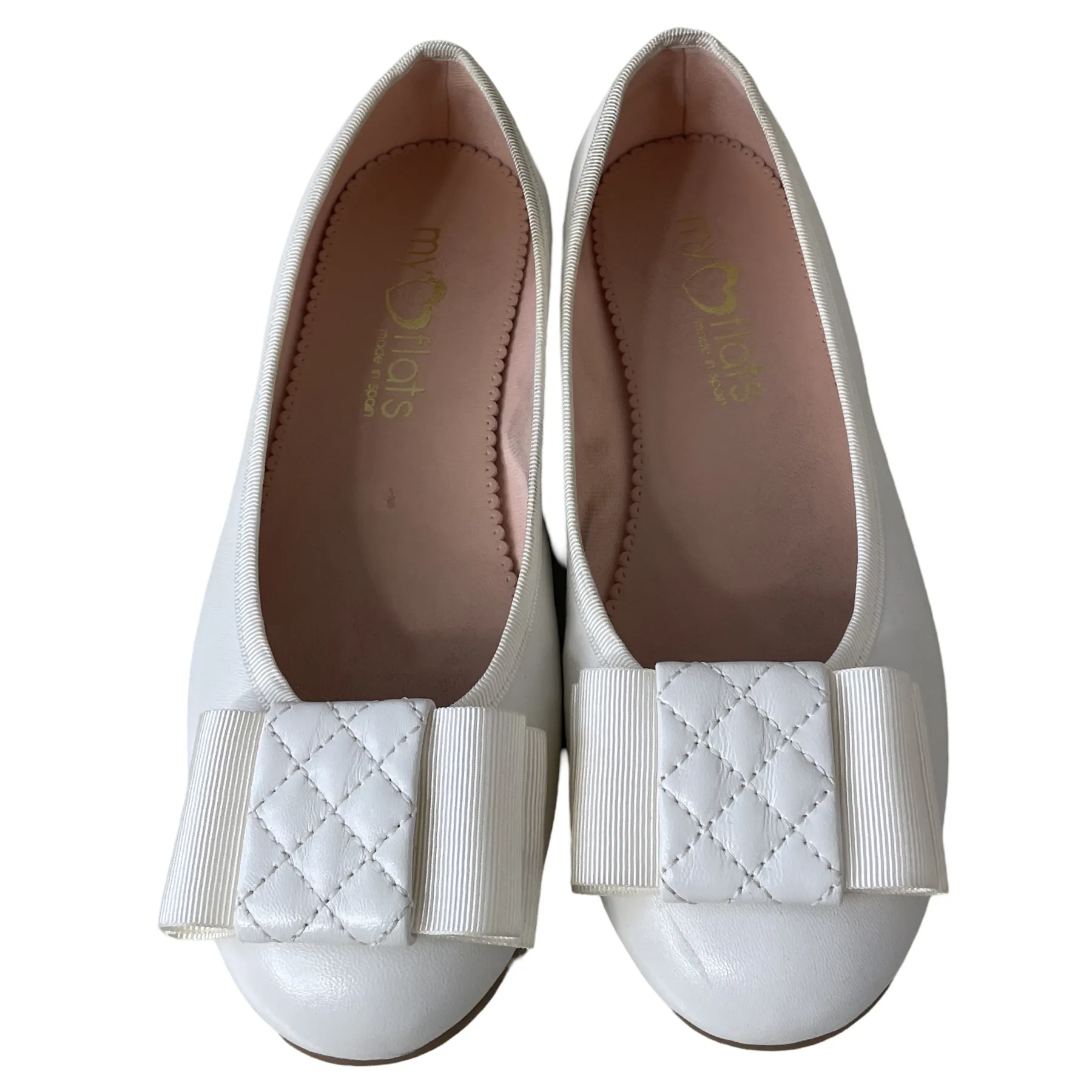 Calzado My Flats Bailarinas Blanco-Talla 35