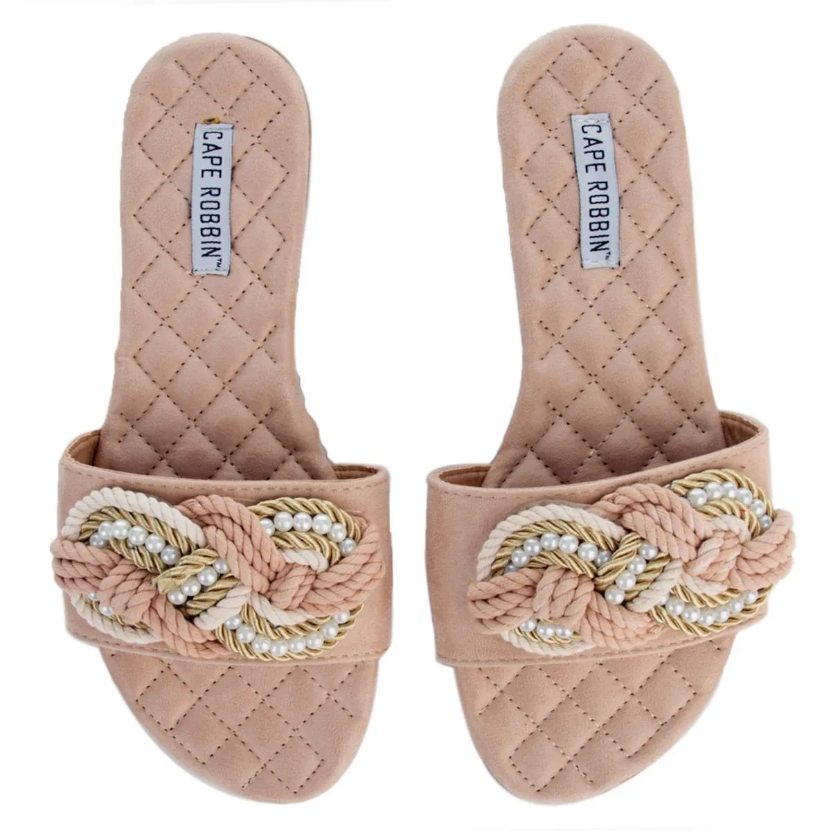 Cape Robbin OMH-3 Women's Nude Sandals