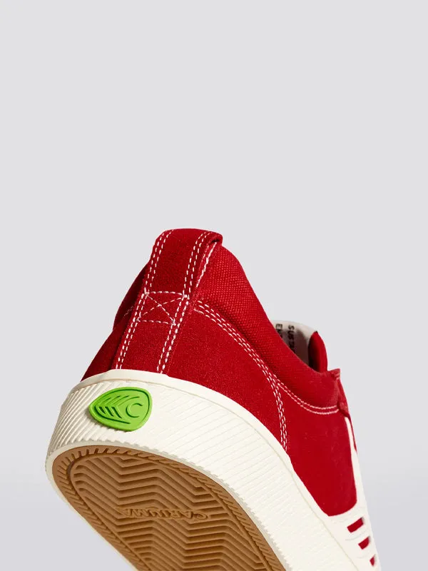 CATIBA Pro Shoes: Red & Ivory