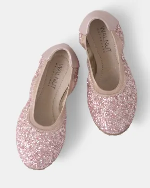 Catie Party Ballet - Rose Glitter