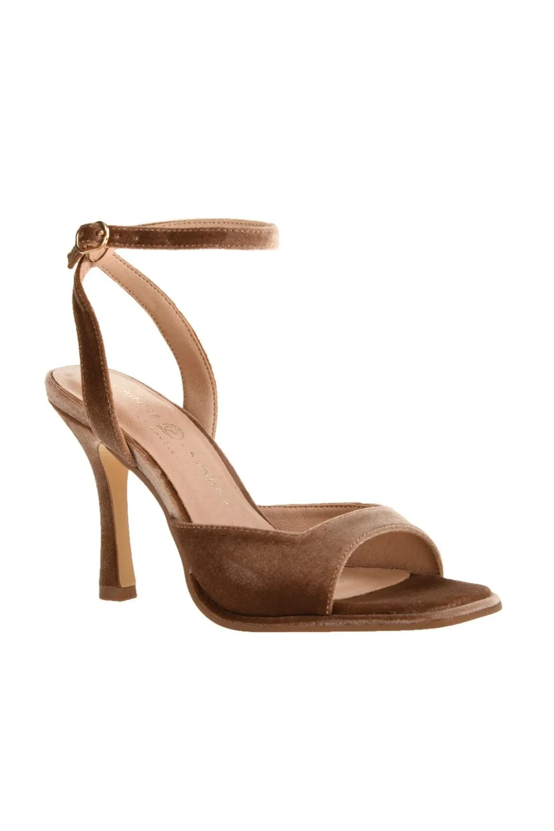 Chinese Laundry Lynwood Tan Velvet Heel - Final Sale