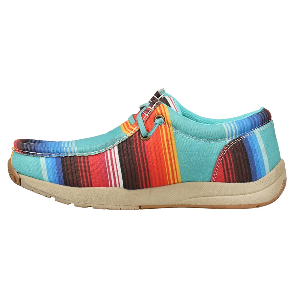 Clearcut Striped Slip On Casual Flats