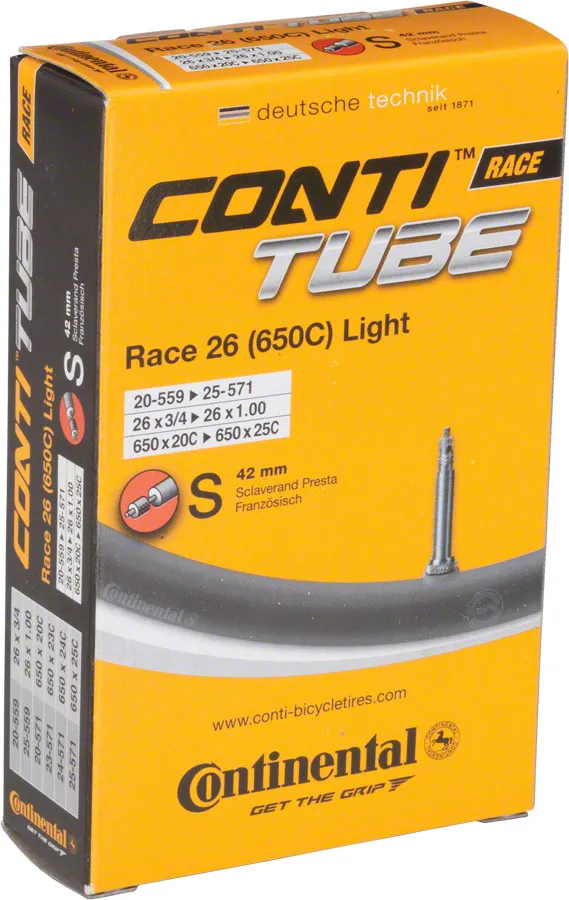 Continental Lightweight Presta Tube